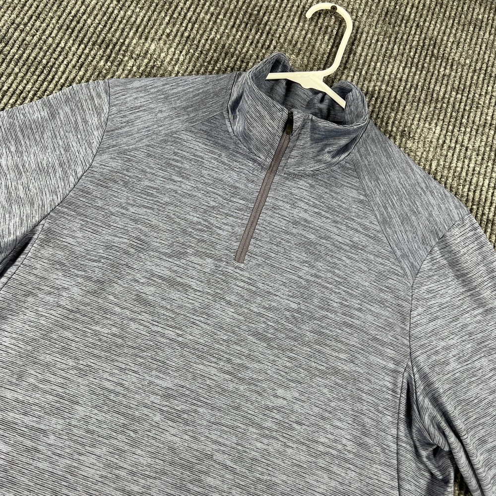REI Co Op Pullover Shirt Womens Large Gray Long Sleeve Performance Outdoor 1/4